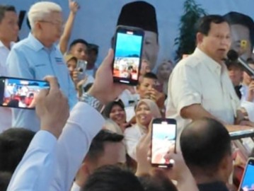 Prabowo : Dukungan Masyarakat Sumsel Untuk Prabowo-Gibran Sangat Besar