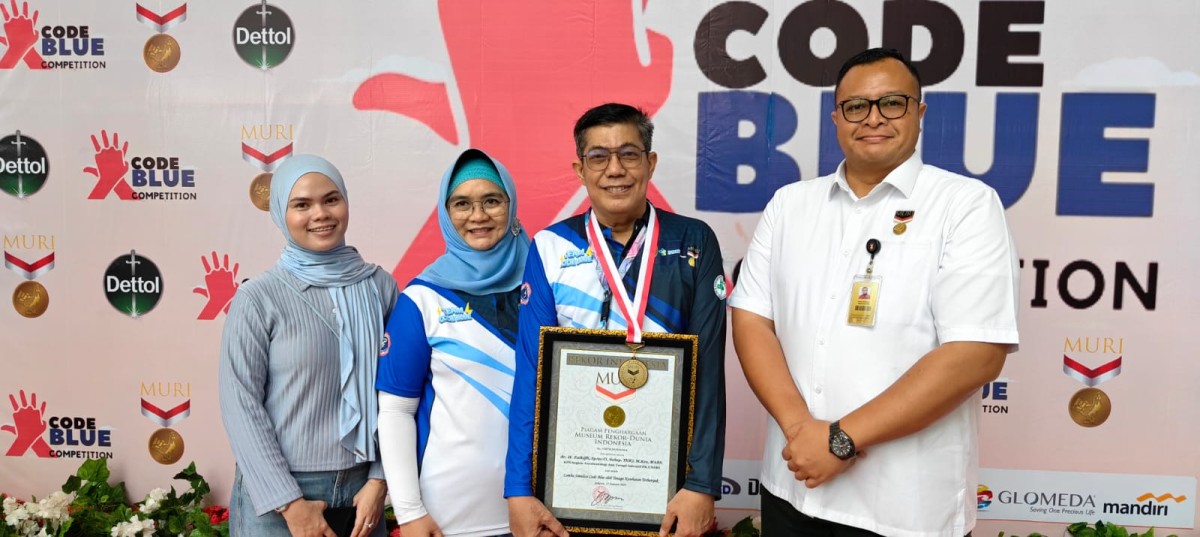 PERDATIN Indonesia Cabang Sumsel Simulasi Code Blue