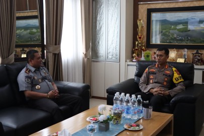 Polres Musi Rawas dan Lapas Narkotika Kelas II Muara Beliti Terus Bersinergi