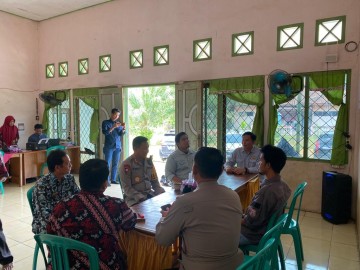 Kapolres Banyuasin Datangi Dua Kantor Sekretariat PPK di Banyuasin, Ada Apa ya ?