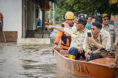 Perusahaan di Muba Diminta Bergotong Royong Bantu Warga Korban Banjir