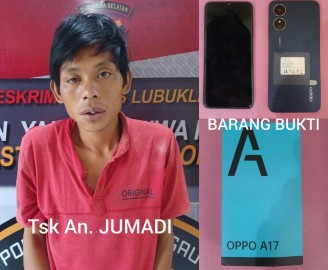 Dikejar dan Diteriaki Maling di Lubuklinggau, Satu Pelaku Pencuri Hp Milik Pelajar Ditangkap Massa