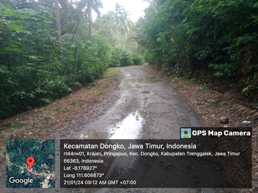 Berusaha Mengangkat Perekonomian Masyarakatnya Ajukan Permohonan Perbaikan Infrastruktur Jalan Desa
