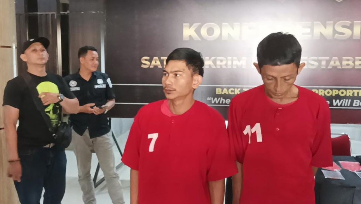 Dua Pelaku Begal Bersenpi Viral Di Medsos Diamankan Polsek Kalidoni