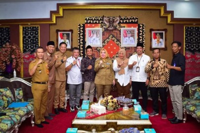 Distribusi Logistik ke Daerah, KPU Musi Rawas Minta Bantuan ke Pemkab