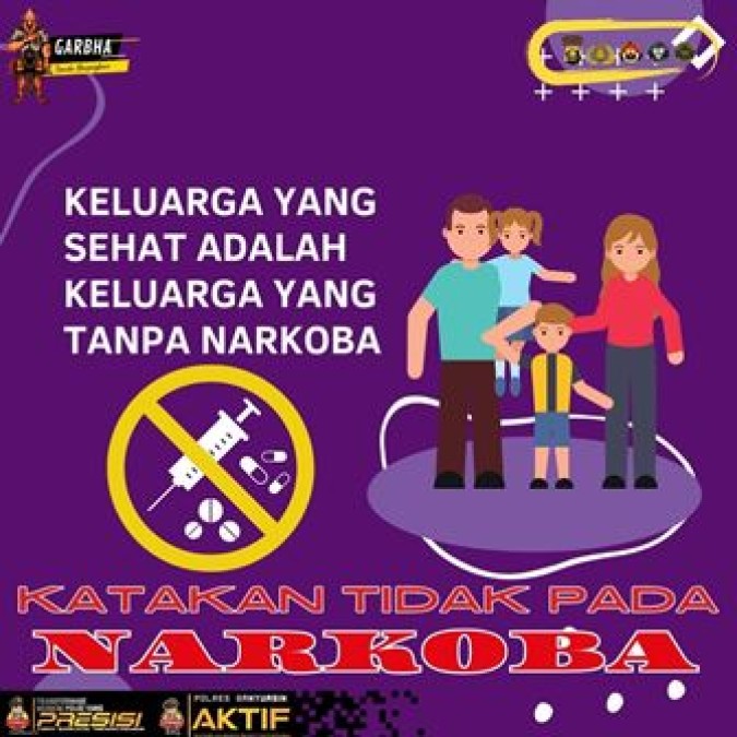 Kapolres Banyuasin : Keluarga Yang Sehat Adalah Keluarga Yang Tanpa Narkoba