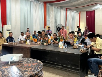 Bersama Forkompinda, Kapolres Musi Rawas Pimpin Rapat Pengamanan Pleno Tingkat Kabupaten