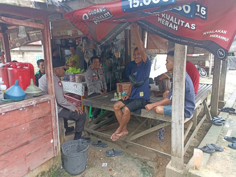 Jumat Curhat, Polsek Penukal Utara Himbau Waspada Bahaya Banjir