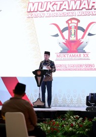 Presiden Republik Indonesia Joko Widodo Hadiri Muktamar XX IMM di Palembang