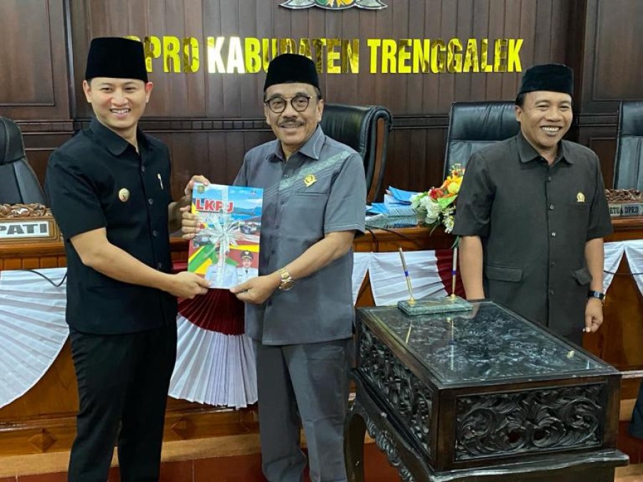 LKPJ Bupati Trenggalek TA 2023, Resmi Diserahkan ke DPRD