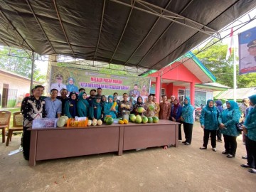 Tekan Harga Kebutuhan Pokok, Pemkab Banyuasin Gelar OPM di Desa Pulau Harapan