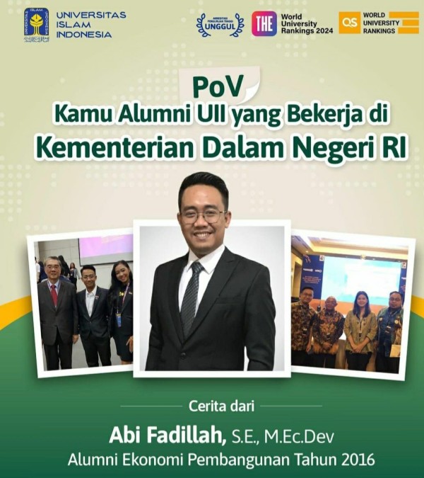 Abi Fadillah, Perjalanan Penuh Inspiratif: Dari Lulusan Terbaik UGM Hingga Jadi Perencana Kebijakan Kemendagri