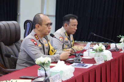 Gelar Rapat Koordinasi Linsek Operasi Ketupat Musi 2024, Kapolda Sumsel : Antisipasi Perlintasan Kereta Api Titik Utama Kemacetan