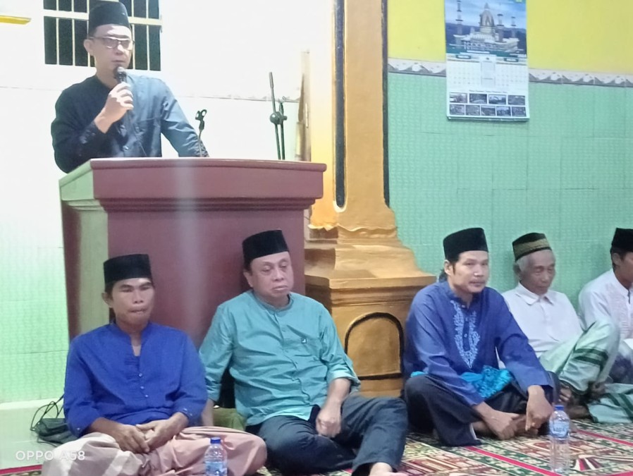 Sambut Gema Ramadhan, Ketua ICMI Orda Musi Rawas Safari di Kampung Halaman Muara Lakitan