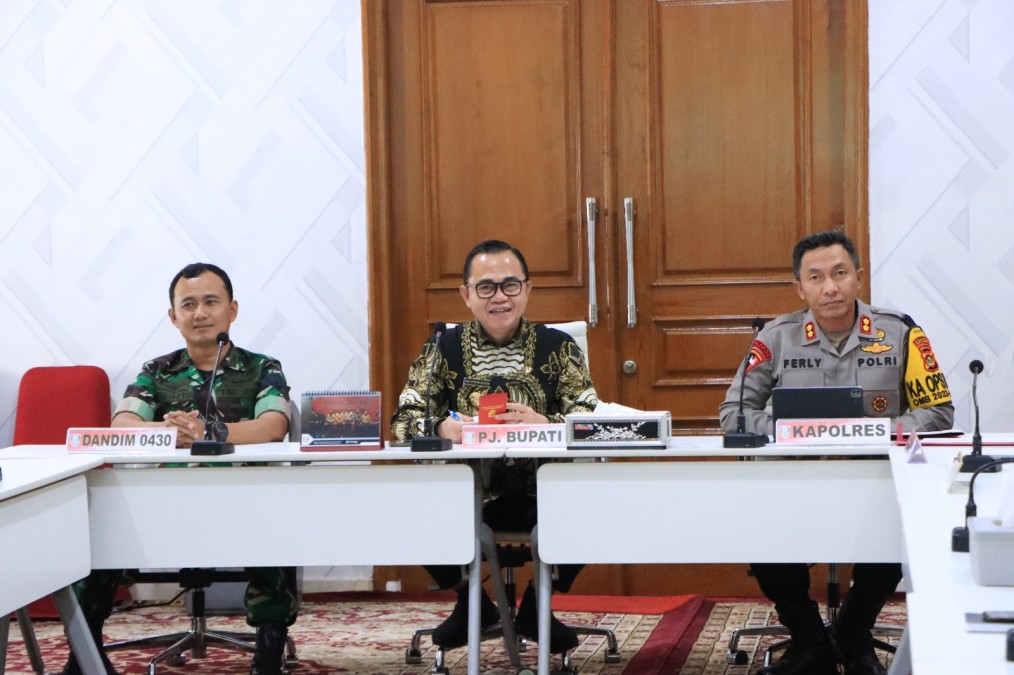 Polres Banyuasin Gelar Rakor Linsek Kesiapan Operasi Ketupat Musi 2024