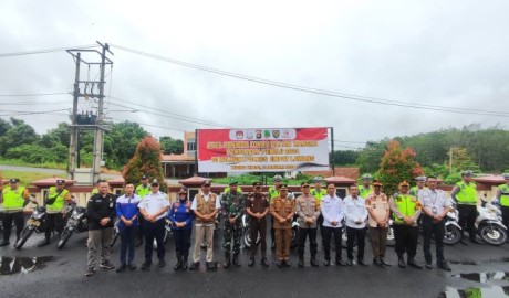 Pj Bupati Empat Lawang Hadiri Apel Ranmor Persiapan Pemilu Tahun 2024