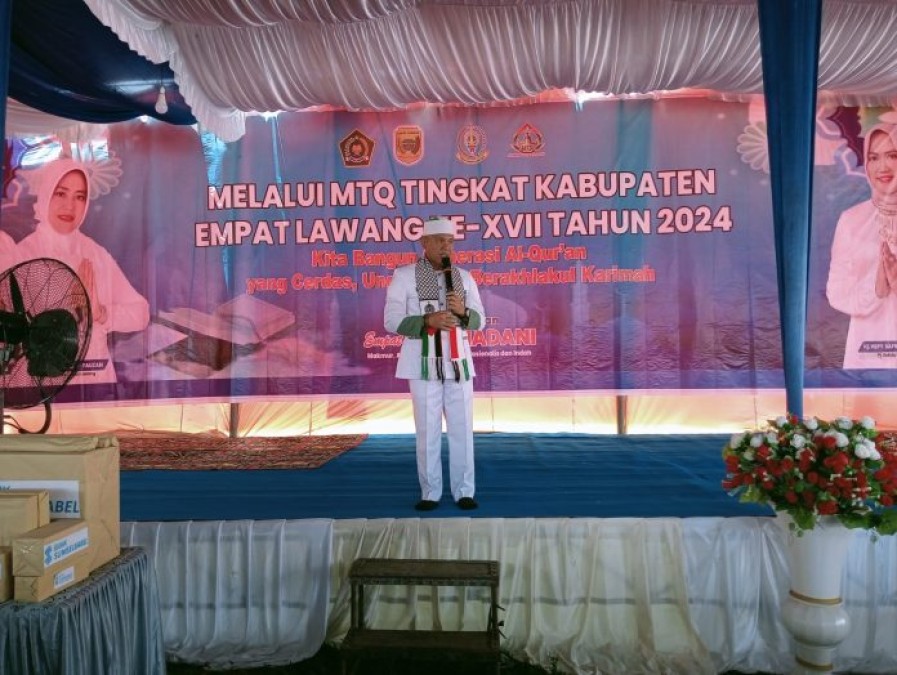 Pj Bupati Buka MTQ Tingkat Kabupaten Empat Lawang Tahun 2024