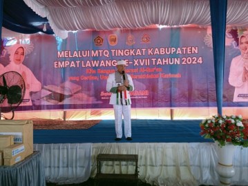 Pj Bupati Buka MTQ Tingkat Kabupaten Empat Lawang Tahun 2024