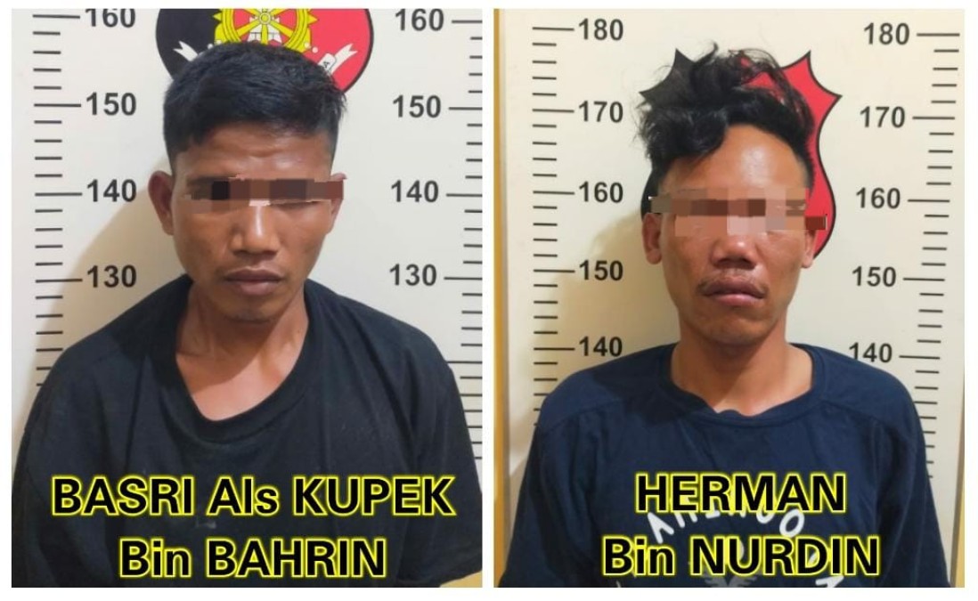 2 Pelaku Pencurian Sepeda Motor di Kebun Kelapa Diamankan Polsek Muara Telang