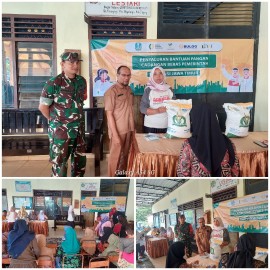 341 Warga Desa Karangrejo Terima Bantuan Pangan, Kades Berharap Bisa Ringankan Kebutuhan