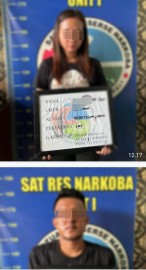 Satnarkoba Polres Pali Sita Pil Berlogo Singa, Dua Orang Diamankan