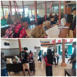 Sebanyak 242 Warga Desa Tenggarejo Terima Bantuan Pangan, Ini Harapan Kades