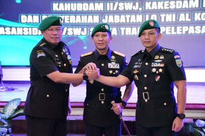 Kolonel Inf Sumarlin Marzuki, SE., M.Han., Dilantik sebagai Asops Kasdam II/Sriwijaya