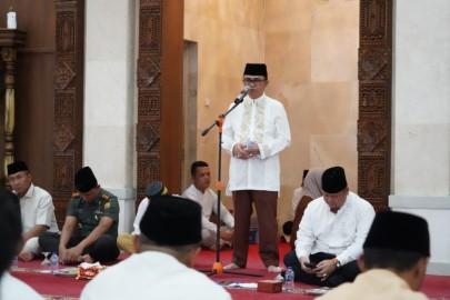 Pemkab Banyuasin Gelar Safari Ramadhan dan Taraweh Keliling