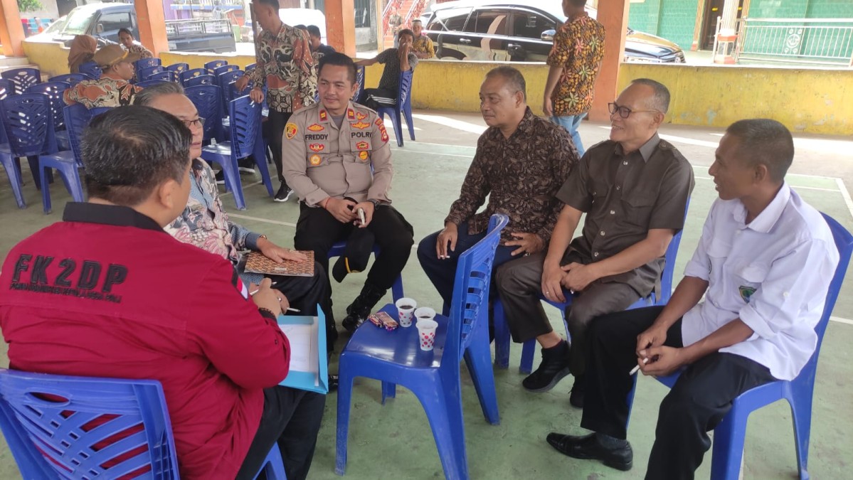 Jumat Curhat, Polsek Penukal Utara Himbau Jangan Bakar Hutan dan Lahan
