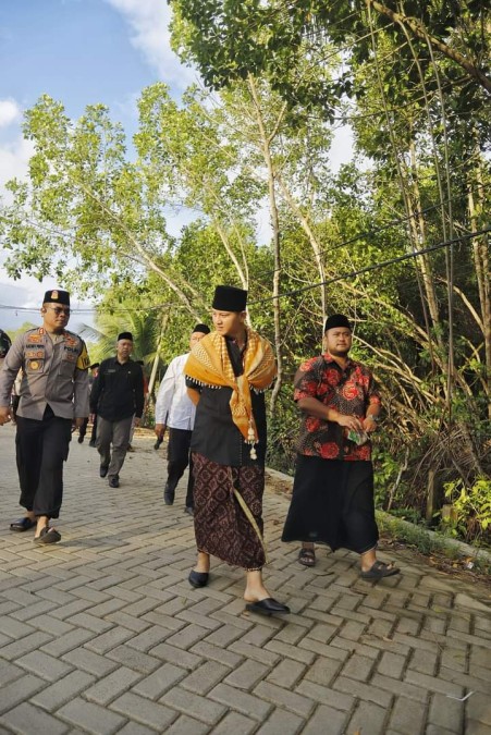 Mas Ipin Safari Infrastruktur di Kecamatan Munjungan