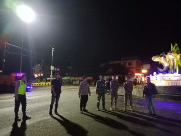 Tim Gabungan Polsek Talang Ubi Patroli Cipta Kondisi Aman Dalam Menjalankan Ibadah Puasa Ramadhan 2024