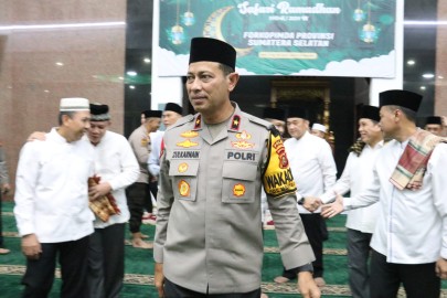 Wakapolda : Pengajian dan Safari Ramadhan Forkompimda Sumsel Wujud nyata serta Komitmen bersama dalam menjaga Kamtibmas