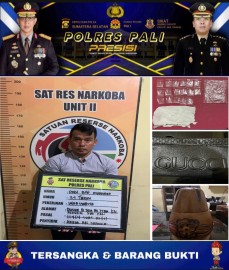 Gerebek Rumah Pengedar Sabu, Satnarkoba Pali Sita 17 Paket Klip Sabu