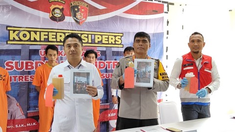 Melalui Aplikasi BANPOL Polda Sumsel Bongkar Sindikat Lahgun BBM Subsidi