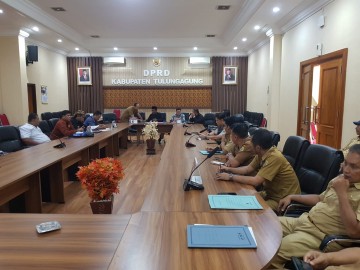 Komisi A DPRD Tulungagung Gelar Hearing Dengan Ampuh, Ini 2 Materi yang Dibahas