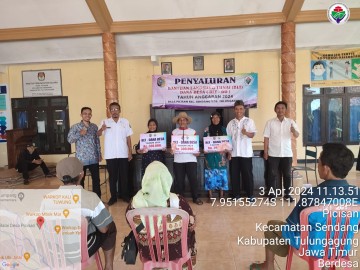 Pemdes Picisan Salurkan BLT- DD Tiga Bulan Sekaligus, Ini Harapan Kades
