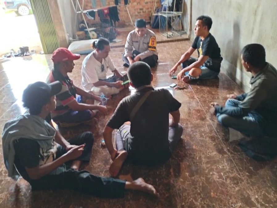 Polsek Penukal Abab Serap Keluhan Warga Gunung Megang