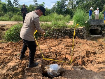 Vandalisme, Pipa Line Minyak KKKS Medco E & P Indonesia di Pali Alami Kebocoran