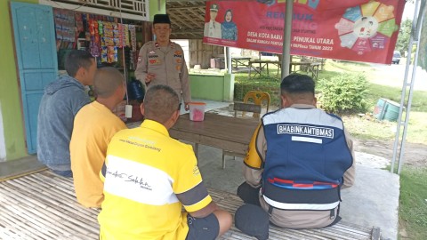Polsek Penukal Utara Menggelar Inovasi kegiatan Jum’at Curhat