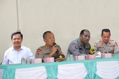 Jumat Curhat, Kapolres Pali Terima Keluhan Aksi Pencurian di Rumah