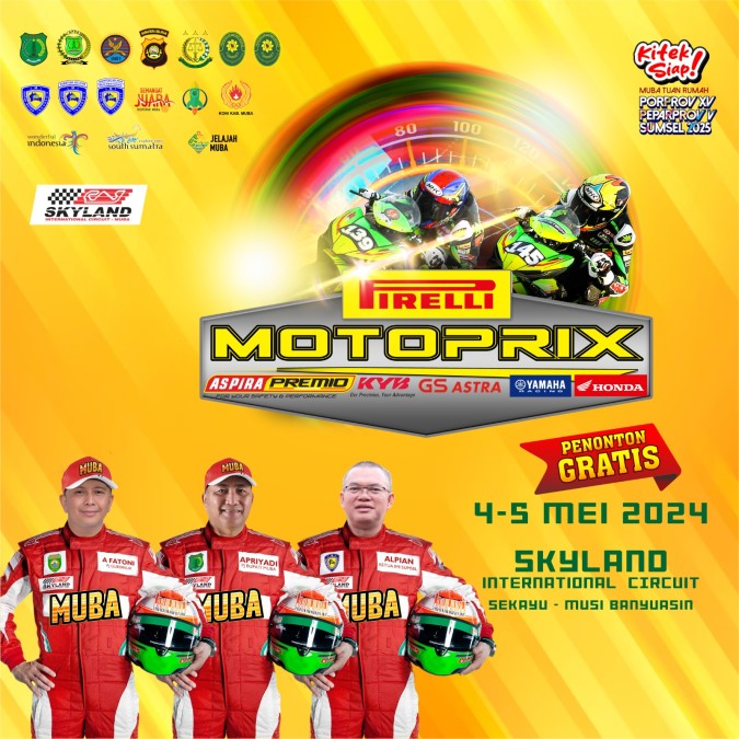 Pemkab Muba Siap Sukseskan Event Motoprix 2024