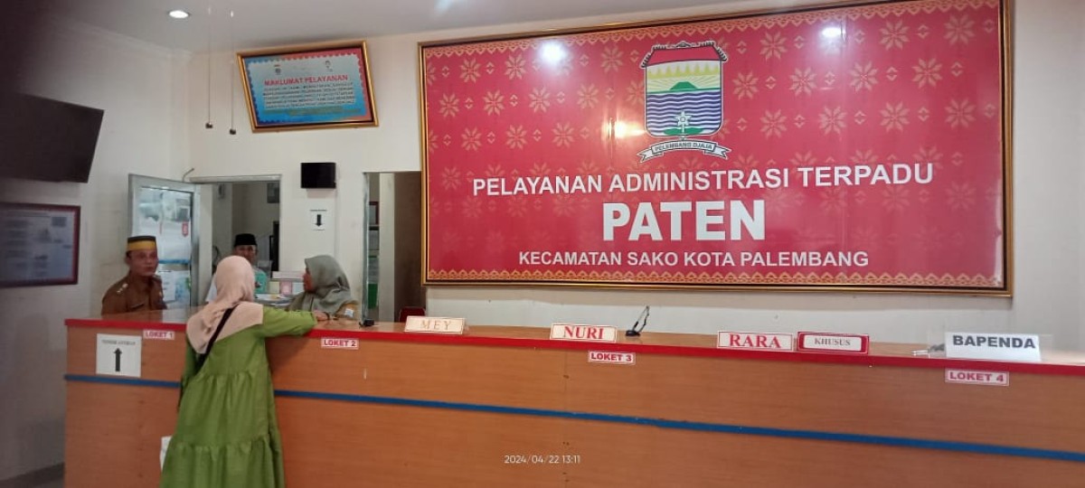 Per 16 April Dukcapil Zona VIII Pindah Ke Kantor Kecamatan Sako