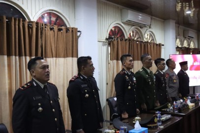 Kapolres AKBP Khairu Nasrudin Hadiri Rapat Paripurna Hari Jadi ke 11 Kabupaten