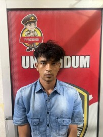 Pelaku Pencurian Sendal di Gelora November kompleks Pertamina Diringkus