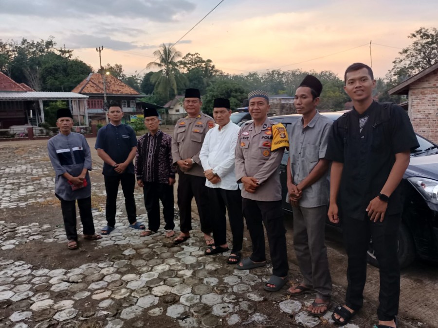 Kapolsek Talang Ubi Ajak Masyarakat Sama-sama Jaga Kondusifitas