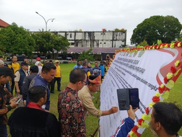 Sambil Gelar Event Kapolres Cup 2024, FKUB Laksanakan Deklarasi Pilkada Damai 2024