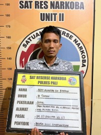 Pelaku Narkoba di Pali Tertangkap Tangan Buang “Barang Haram”