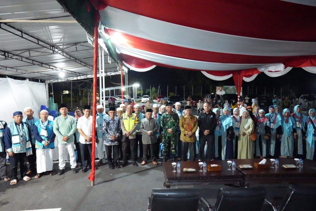 Pemkab Pali Sambut Kedatangan Jama’ah Umroh Kabupaten PALI: