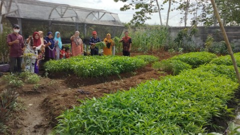 Tingkatkan Partisipasi Perempuan Desa, Pertamina EP Adera Field Bina Kelompok Perempuan Selaras Alam Desa Pengabuan