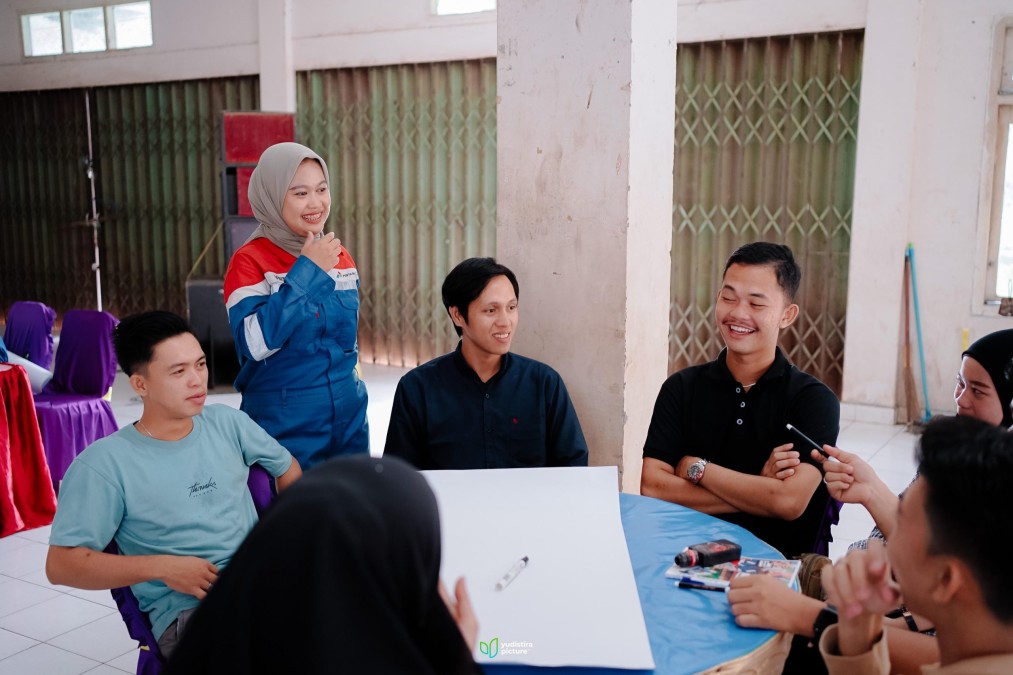 Membangun Desa Melalui Program Inkubator Bisnis, PHE Ogan Komering Mengajak Pemuda Ciptakan Ide Wirausaha Kreatif